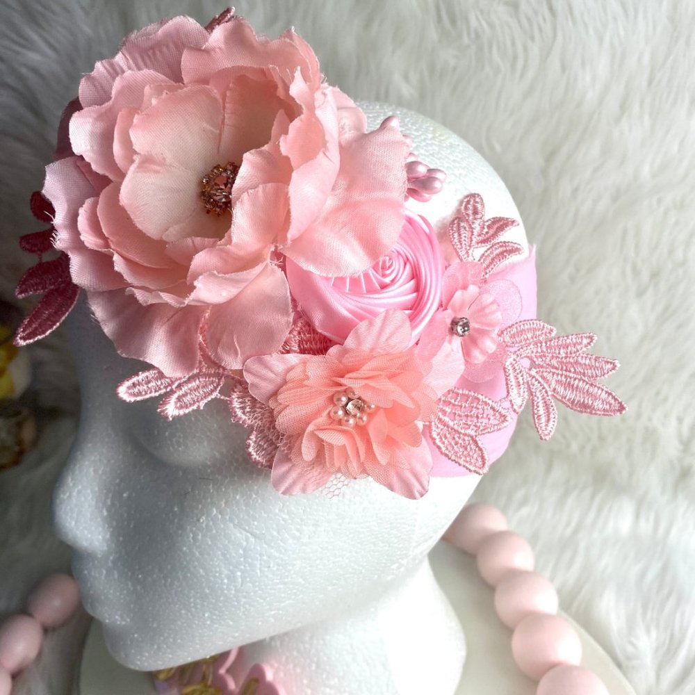 Handmade Baby Headbands With Flowers - Picture 3 of 4